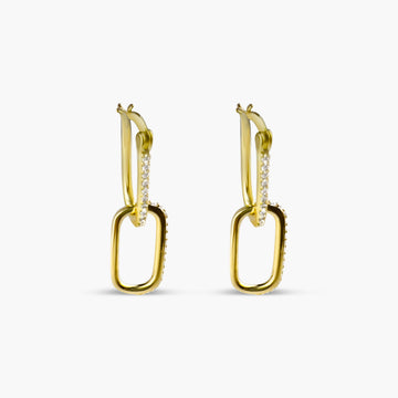 Gianna Hoop Earrings 925 Sterling Silver